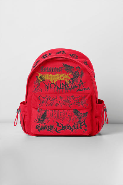 YoungLA 9067 - Unbranded Backpacks Red