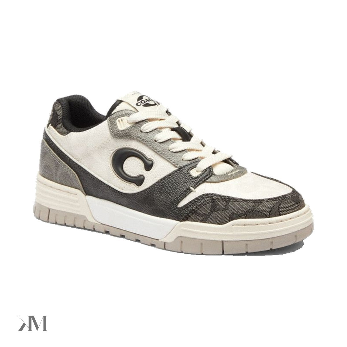 Women's Coach Soho Sneaker In Mixed Signature Black Chalk