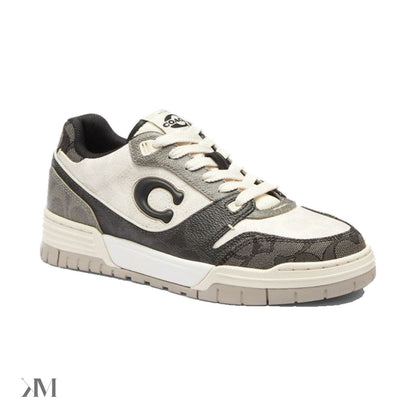 Women's Coach Soho Sneaker In Mixed Signature Black Chalk