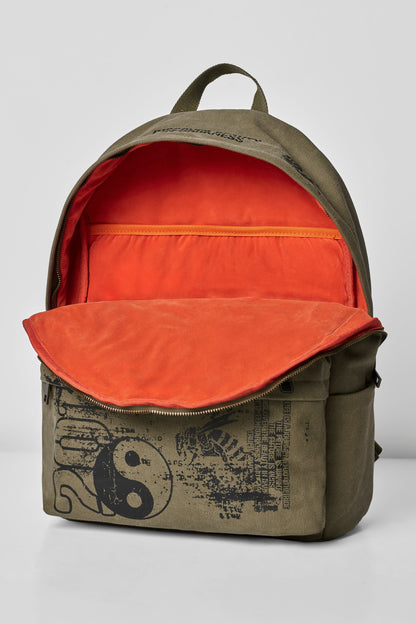 YoungLA 9069 - Military Backpack Military Olive