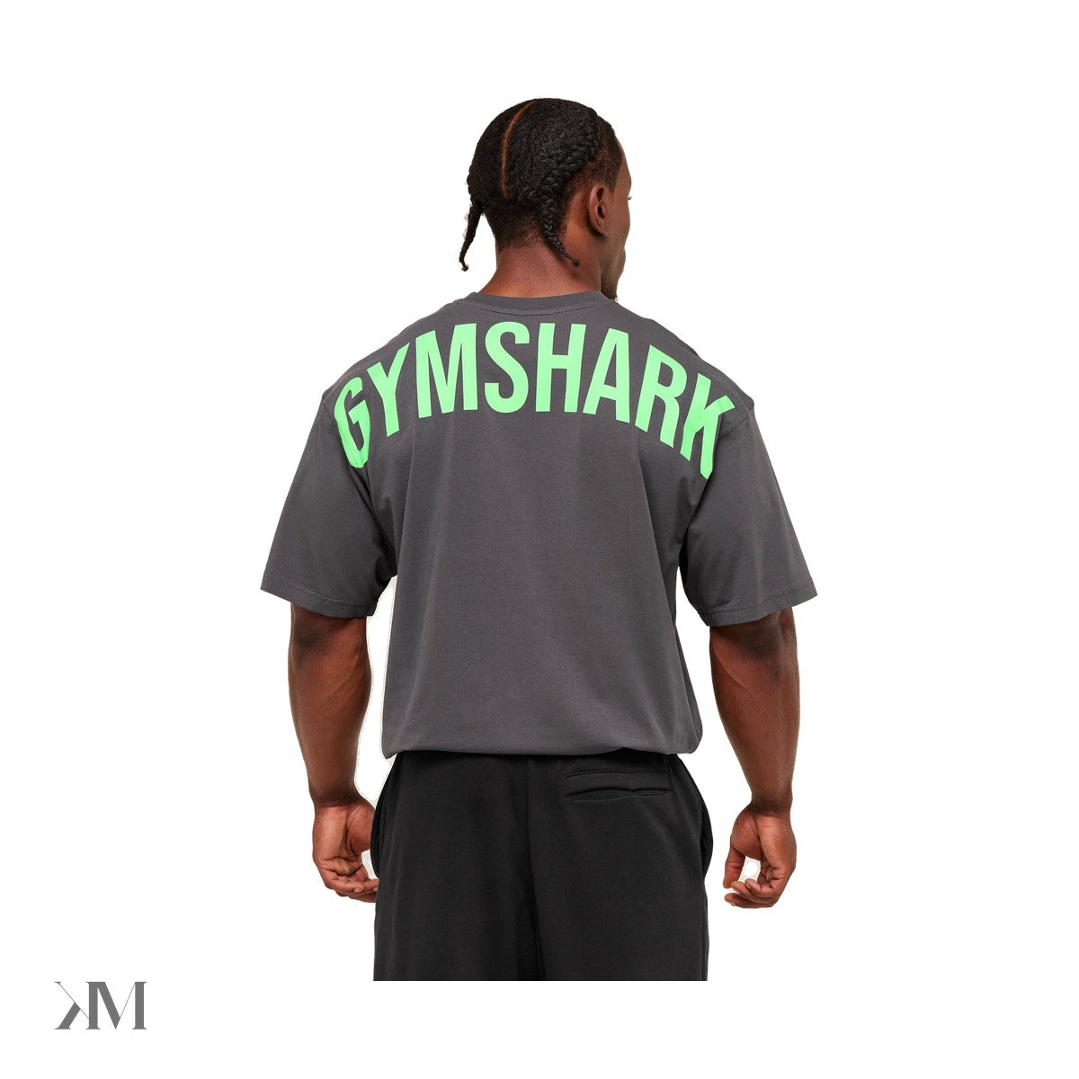 Gymshark Power T-Shirt Onyx Grey