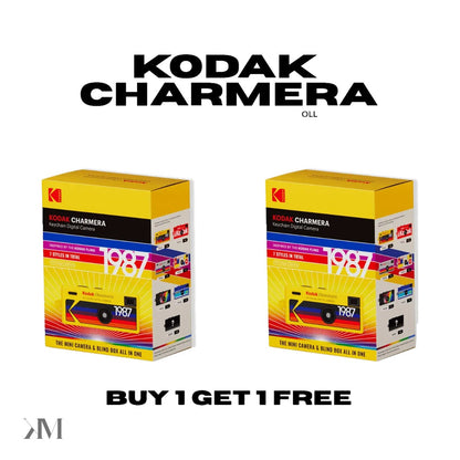 Kodak Charmera Keychain Digital Camera Blind Box collectible pack, retro mini digicam with keychain attachment