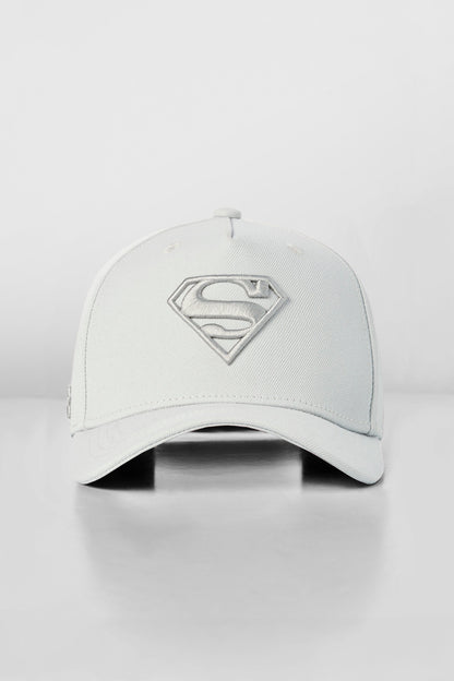 YoungLA 9092 - Superman Shield Hats Light Grey