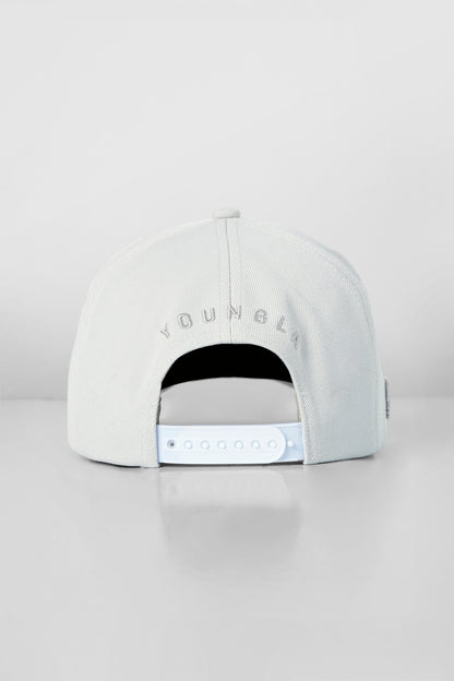 YoungLA 9092 - Superman Shield Hats Light Grey