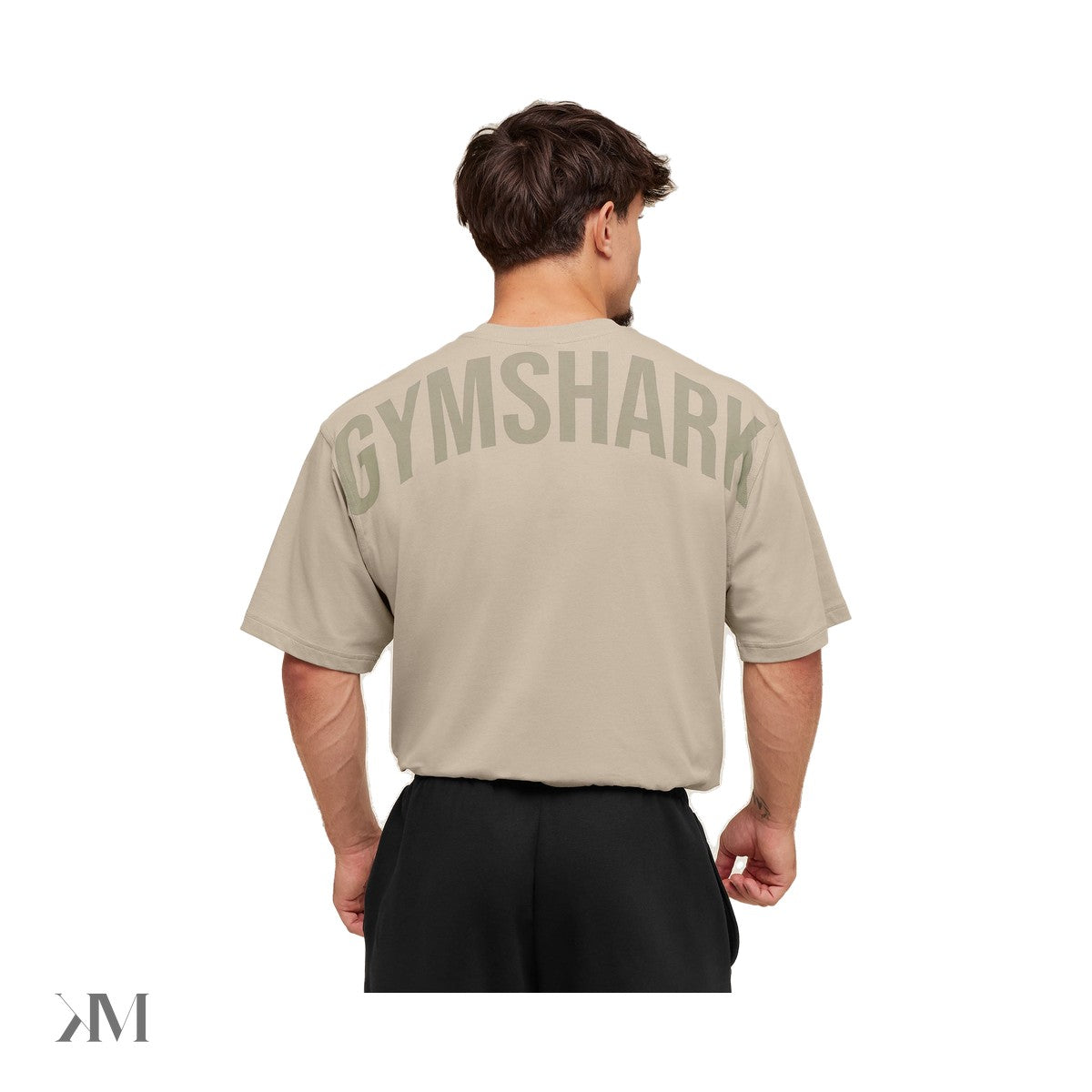Gymshark Power T-Shirt Mushroom Grey