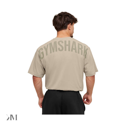Gymshark Power T-Shirt Mushroom Grey
