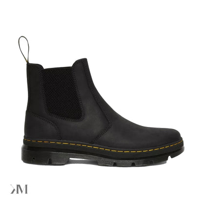 Dr. Martens Embury Wyoming Leather Chelsea Boot Black