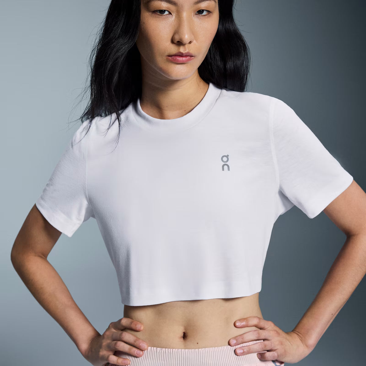 On Train-T Crop White (Women'S)