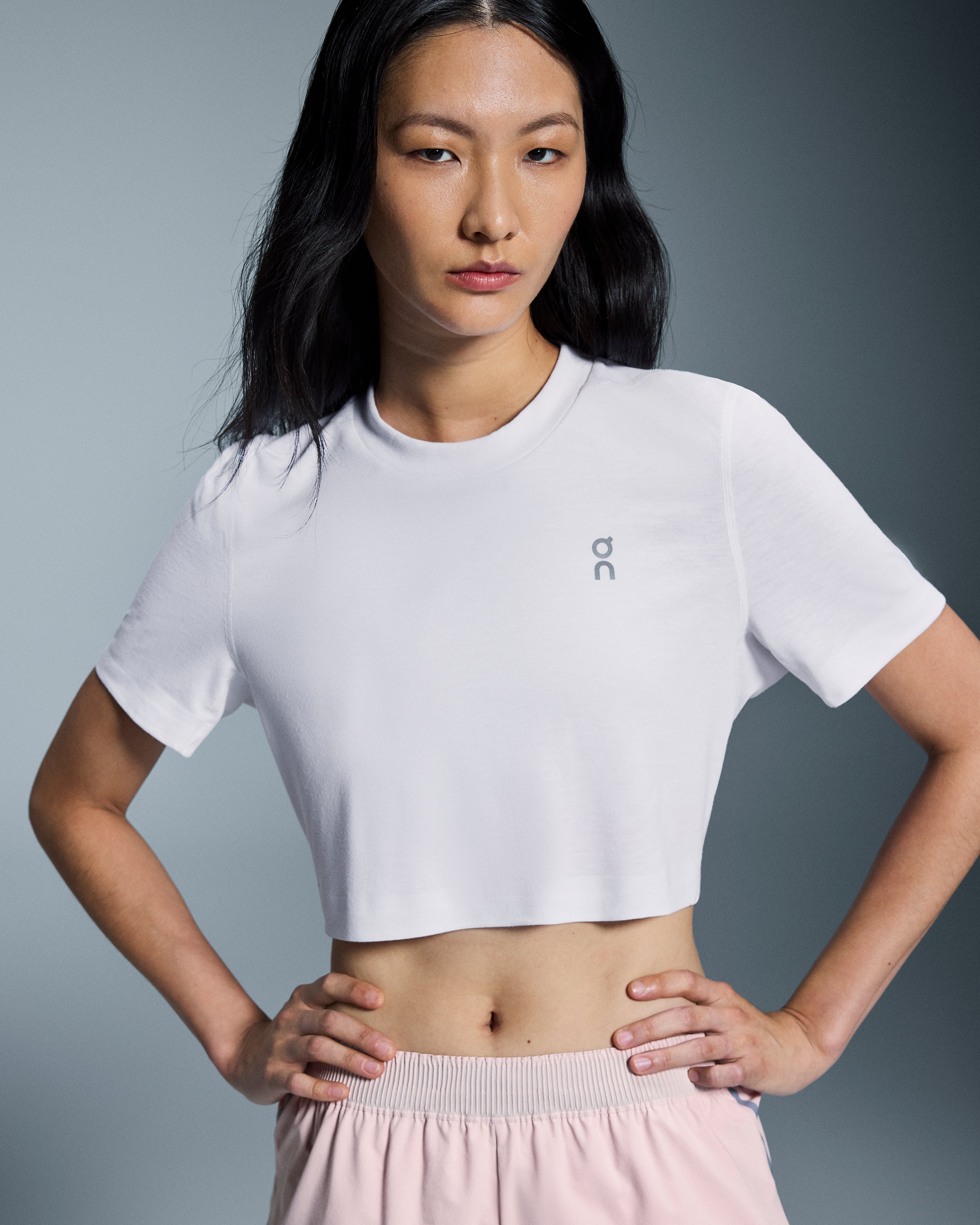 On Train-T Crop White (Women'S)