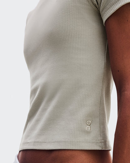 On All-Day Ribbed T-Shirt Brume (Women'S)