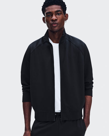 On Courtside Full-Zip Black
