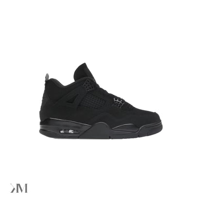 Men's Jordan 4 Retro Black Cat, side profile
