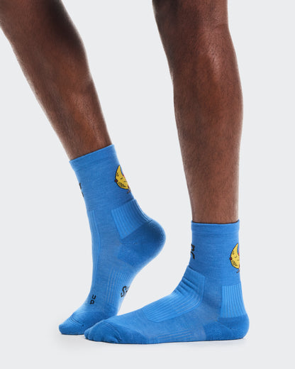 On Merino Sock Shf Ultramarine