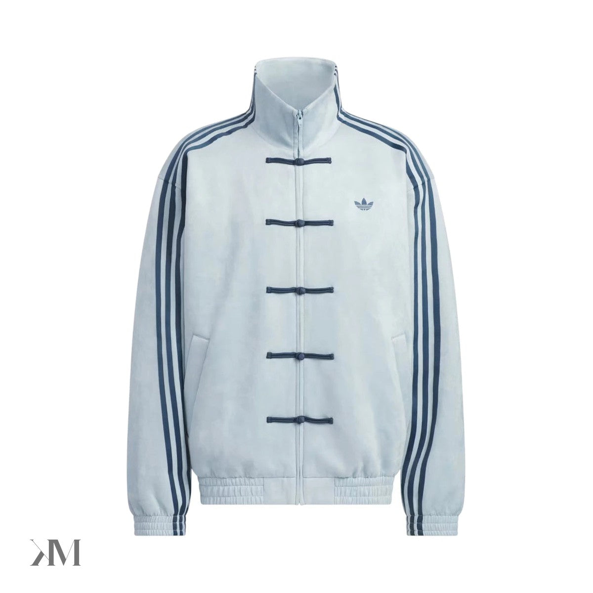 Adidas Ctt Chinese Track Top 3.1 Gender Neutral Jacket (Asian Sizing) Ash Grey