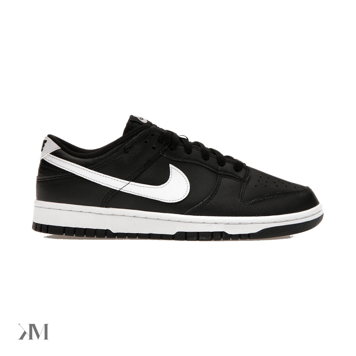 Nike Dunk Low Black Panda 2.0, side profile