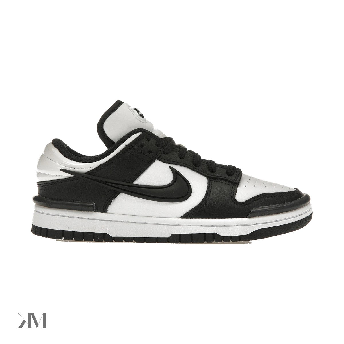 Nike Dunk Low Twist Panda Women's, side profile