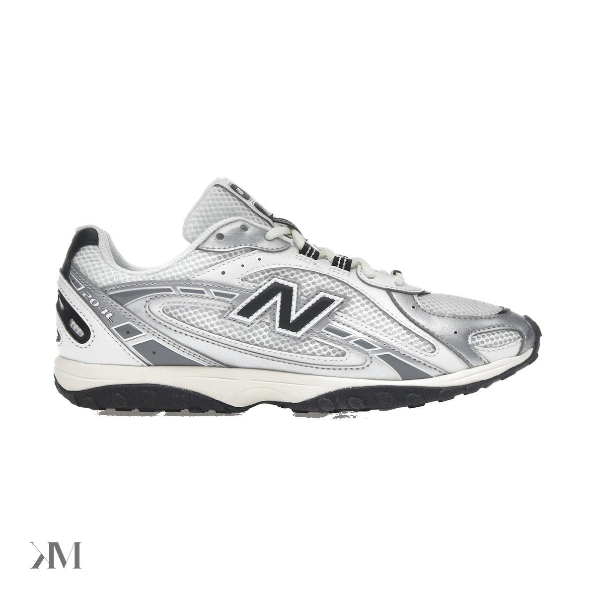 New Balance 204L Silver Metallic Black