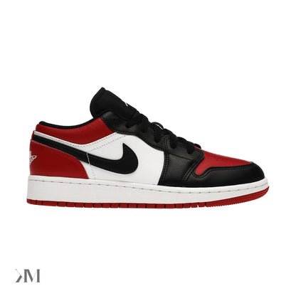Jordan 1 Low Bred Toe (Gs)