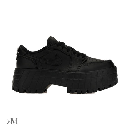 Air Jordan 1 Low Brooklyn Black Women's, side profile