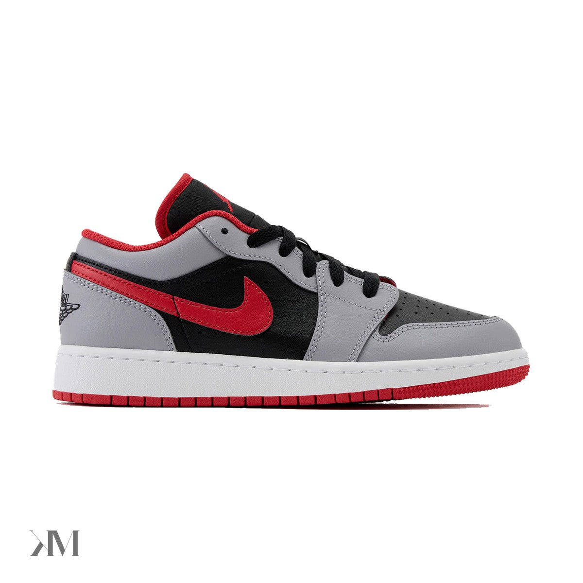 Jordan 1 Low Cement Fire Red (Gs)