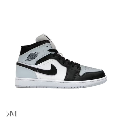 Jordan 1 Mid Black Aura Squadron Blue