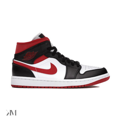 Jordan 1 Mid Gym Red Black White