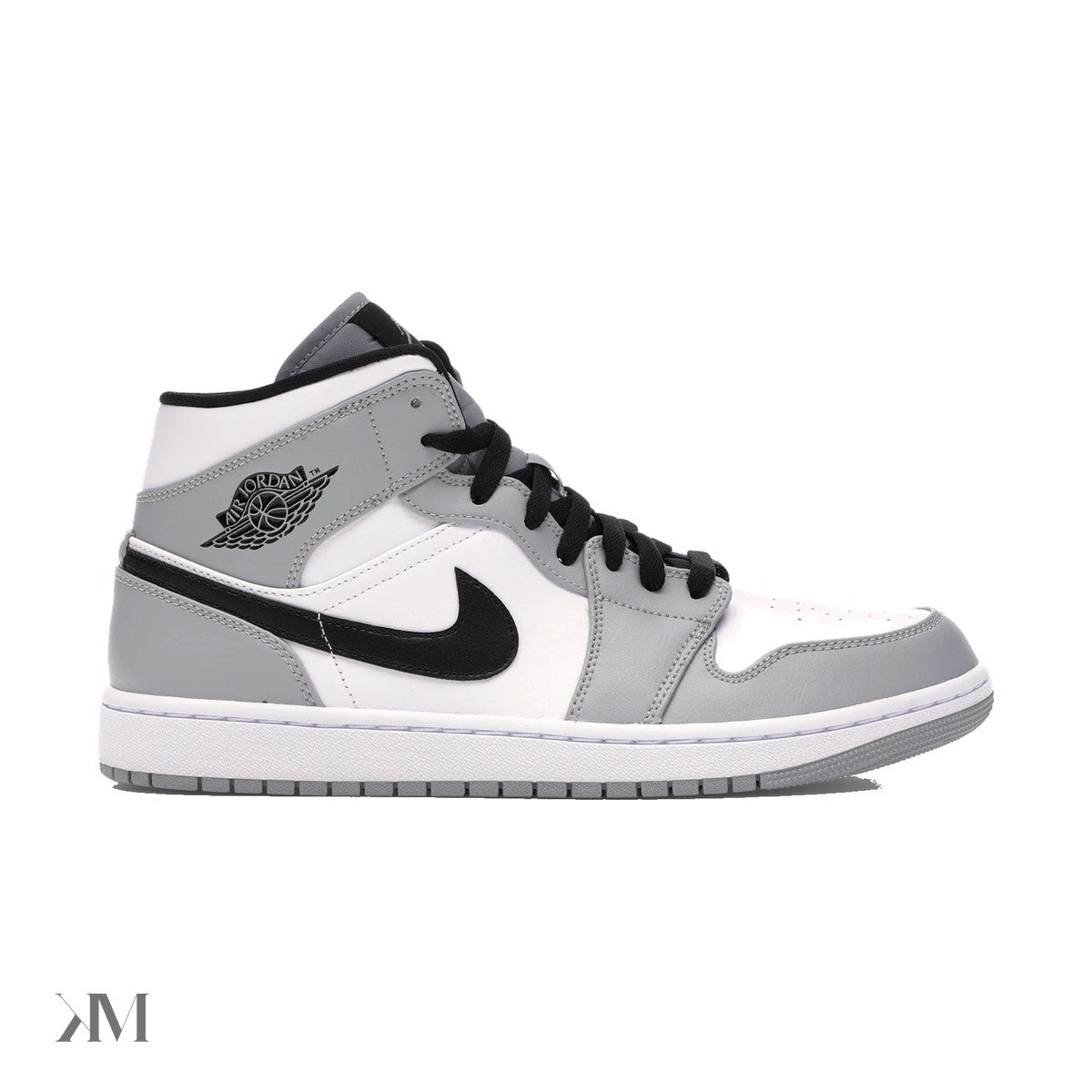 Jordan 1 Mid Light Smoke Grey