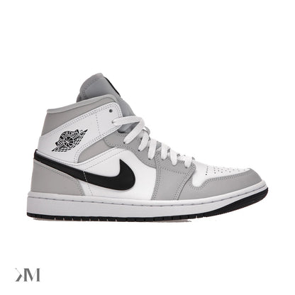 Jordan 1 Mid Light Smoke Grey (Women'S)