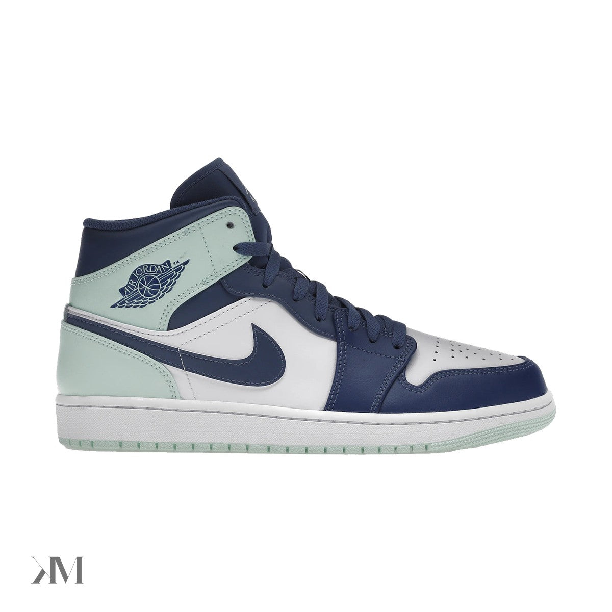Jordan 1 Mid Mystic Navy Mint Foam
