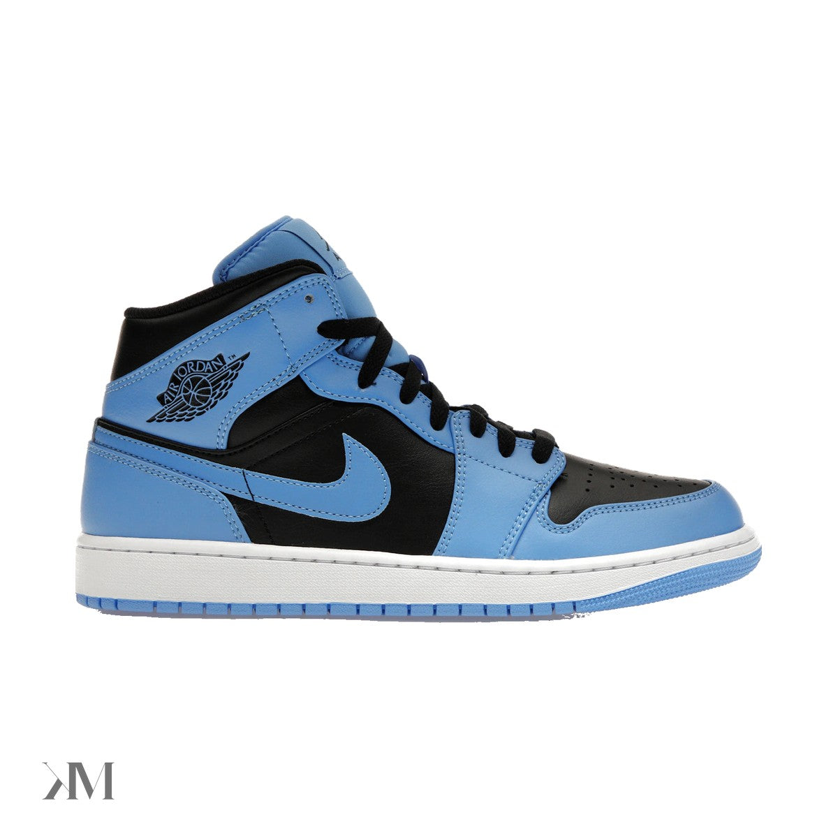 Jordan 1 Mid University Blue Black