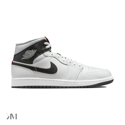 Jordan 1 Mid White Neutral Grey Infrared