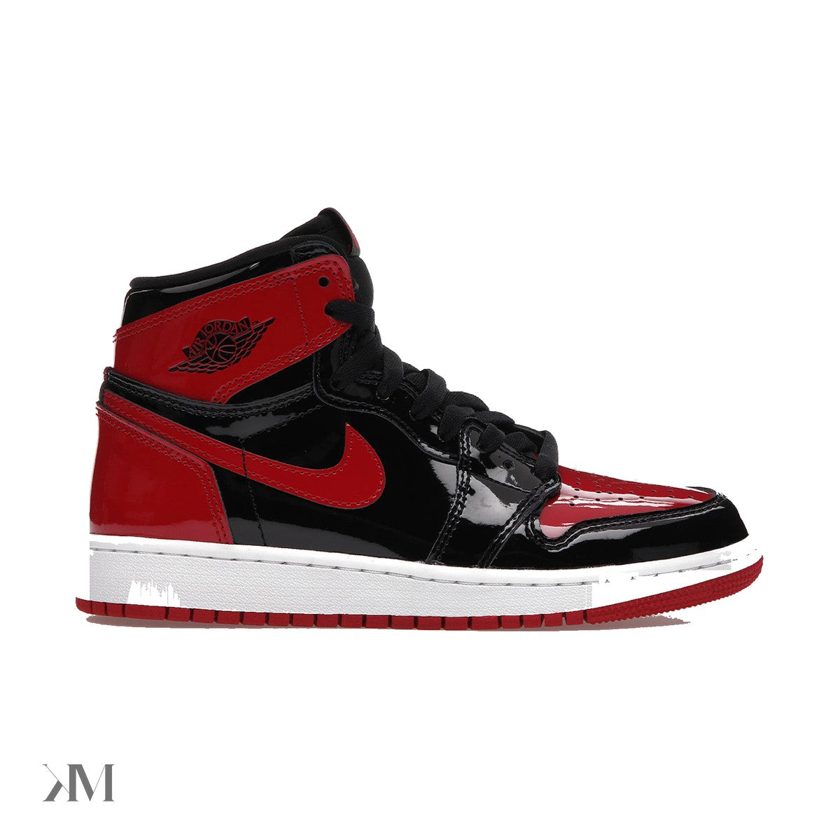 Jordan 1 Retro High Og Patent Bred (Gs)