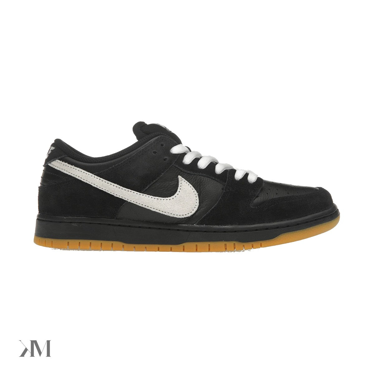 Nike Dunk Low Pro SB Black White Gum, side profile