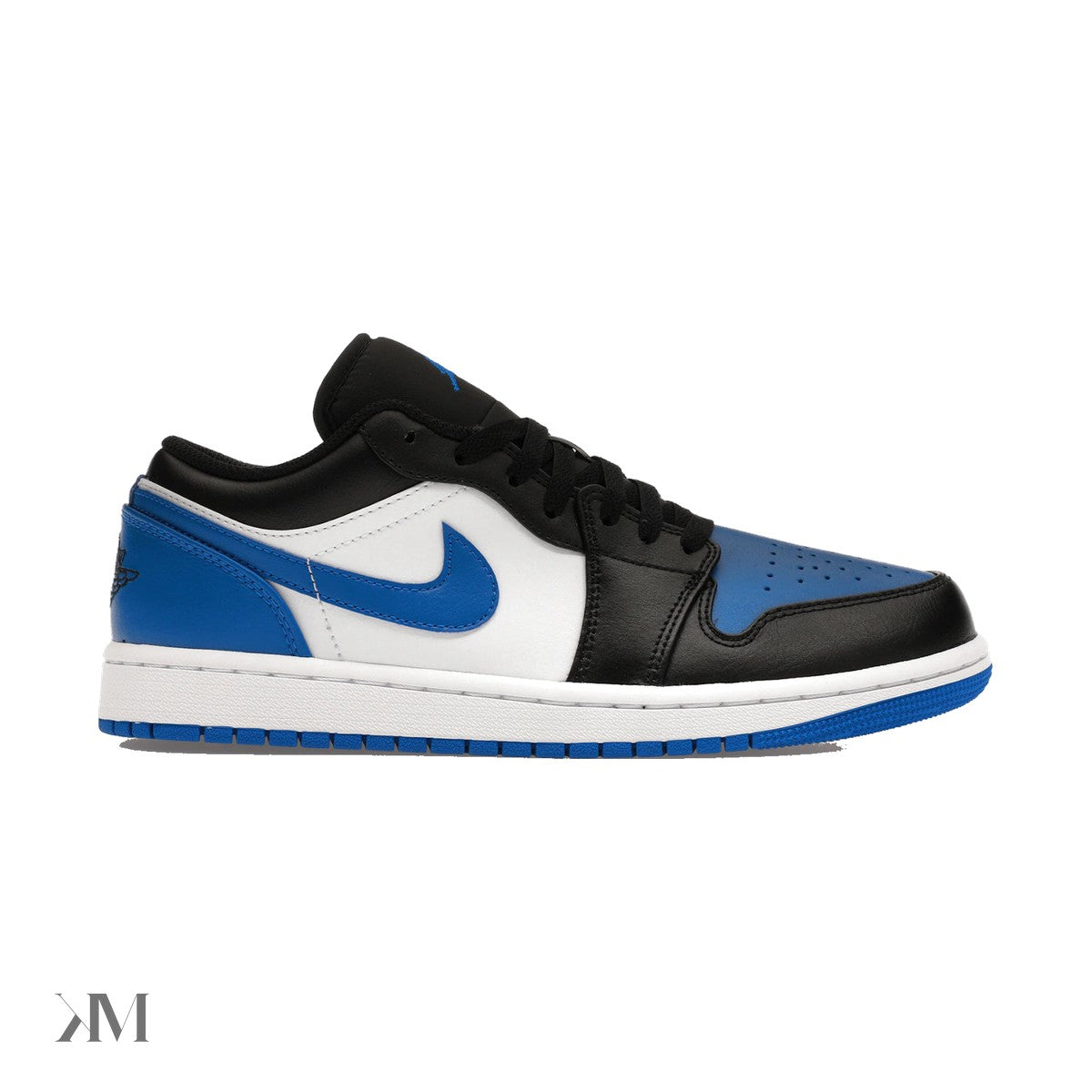 Jordan 1 Low Alternate Royal Toe, side profile