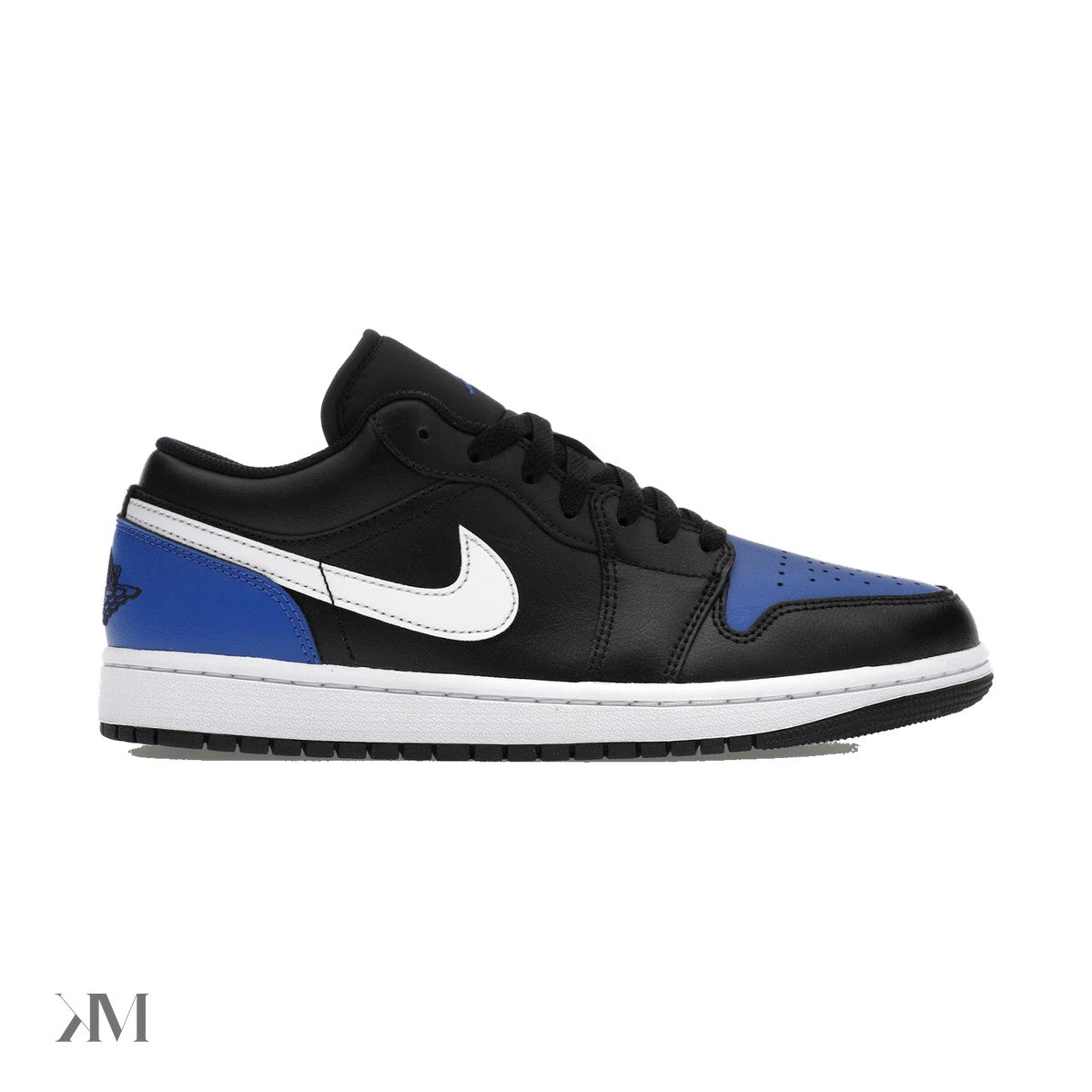 Jordan 1 Low Black Royal Toe