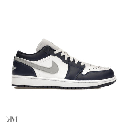 Jordan 1 Low Wolf Grey Midnight Navy