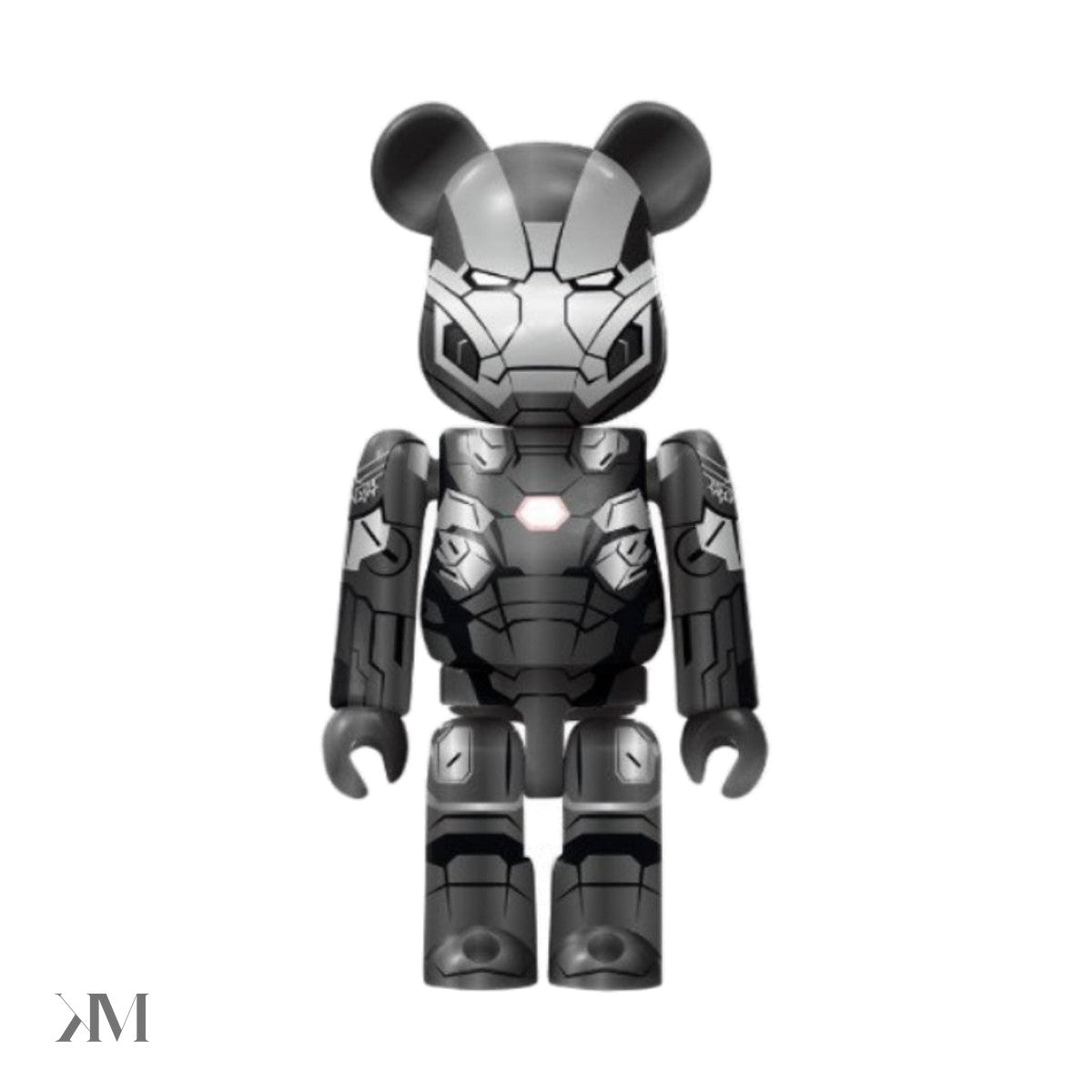 Bearbrick Marvel Black Iron Man