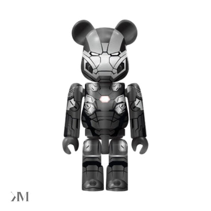 Bearbrick Marvel Black Iron Man