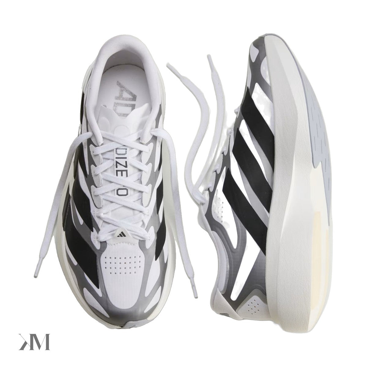 Adidas Adizero EVO SL EXO Cloud White Core Black, side profile