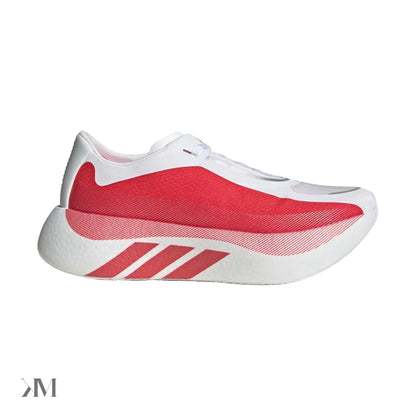 Adidas Hyperboost Edge White Pure Ruby, side profile