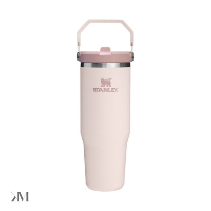 Stanley The IceFlow Flip Straw Tumbler | 30 OZ Rose Quartz Rose Quartz