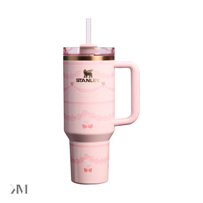 Stanley The Valentine’s Day Quencher H2.0 Flowstate Tumbler | 40 OZ Pink Velvet Cake Pink Velvet Cake