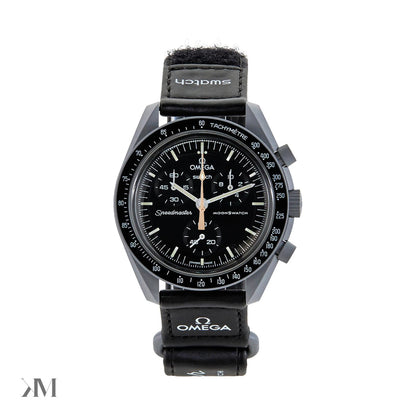 Swatch x Omega Bioceramic MoonSwatch Mission to Moon Gold, dial