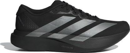 Adidas Adizero Evo SL Men's Core Black Iron Metallic Carbon, side profile