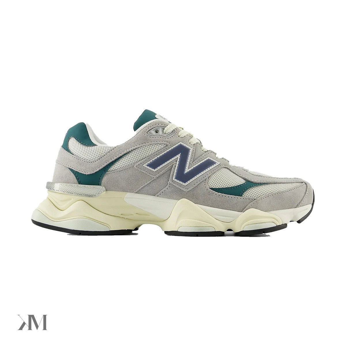 New Balance 9060 Concrete Vintage Indigo New Spruce