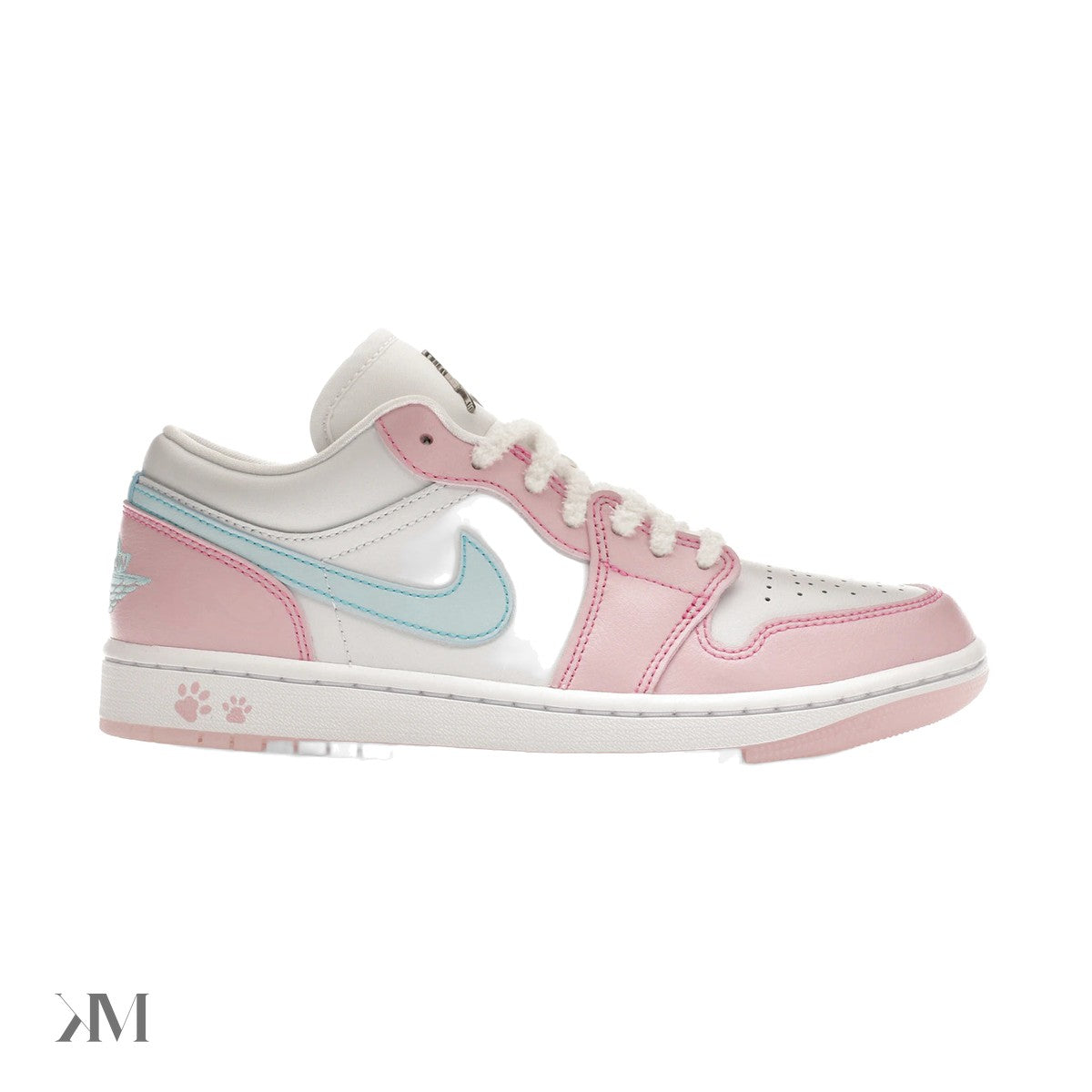Jordan 1 Low Se Paw Print Pink Foam (Women'S)