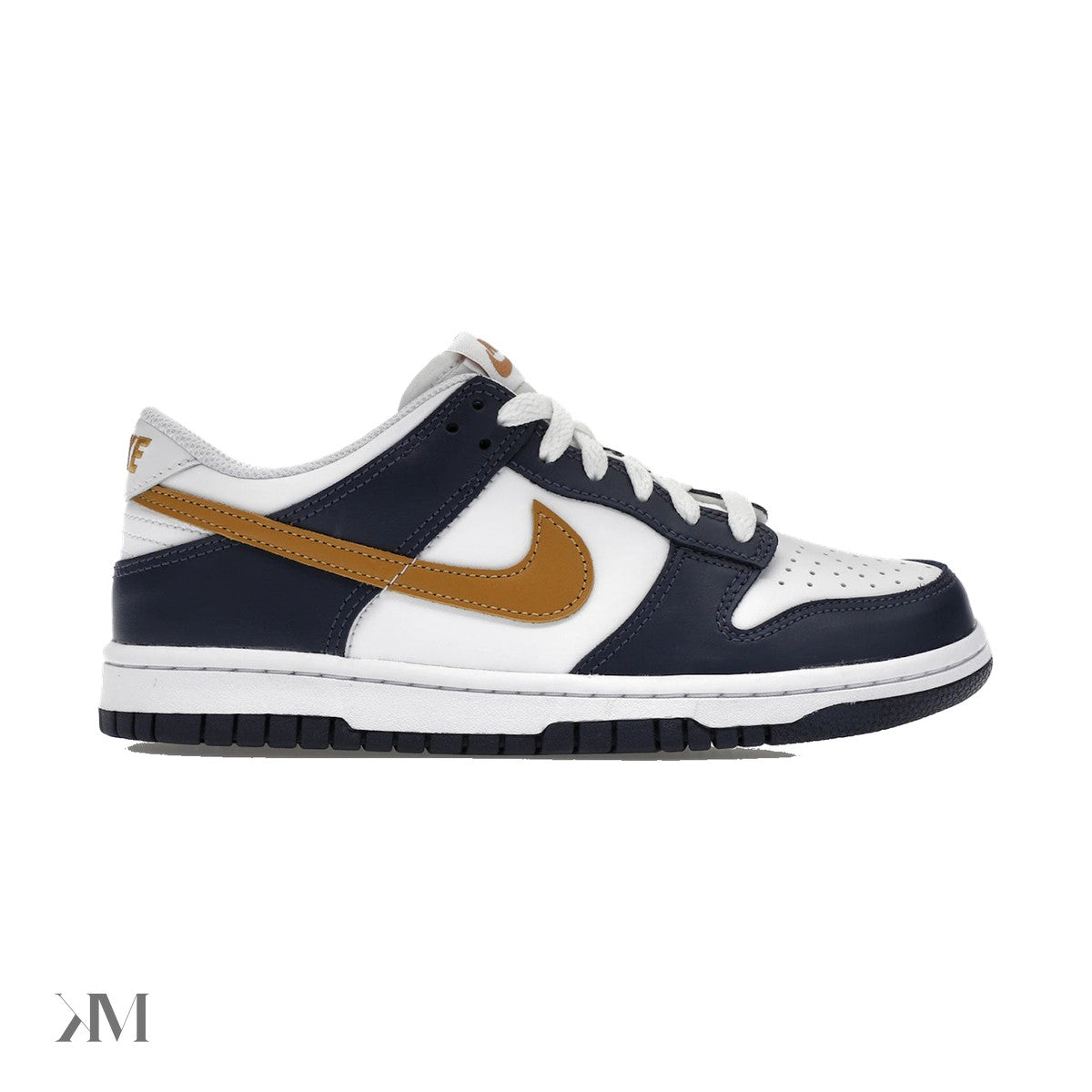 Nike Dunk Low Midnight Navy Wheat (Gs)