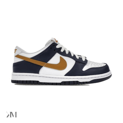 Nike Dunk Low Midnight Navy Wheat (Gs)