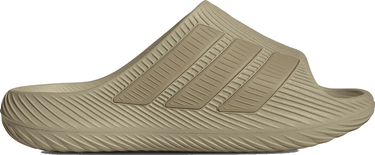 Adidas Purechill Slides Khaki, side profile