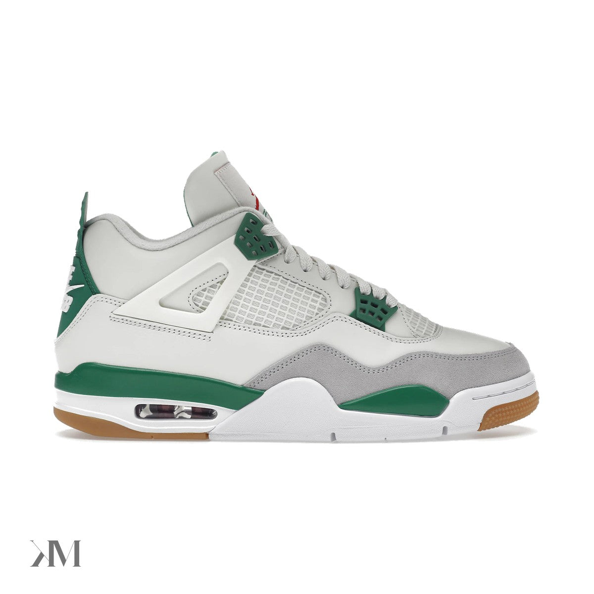 Jordan 4 Retro SB Pine Green Men's, side profile